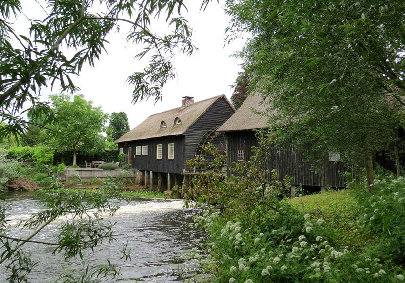 Foto van een van de molens van project Watermolenlandschap Noord-Brabant